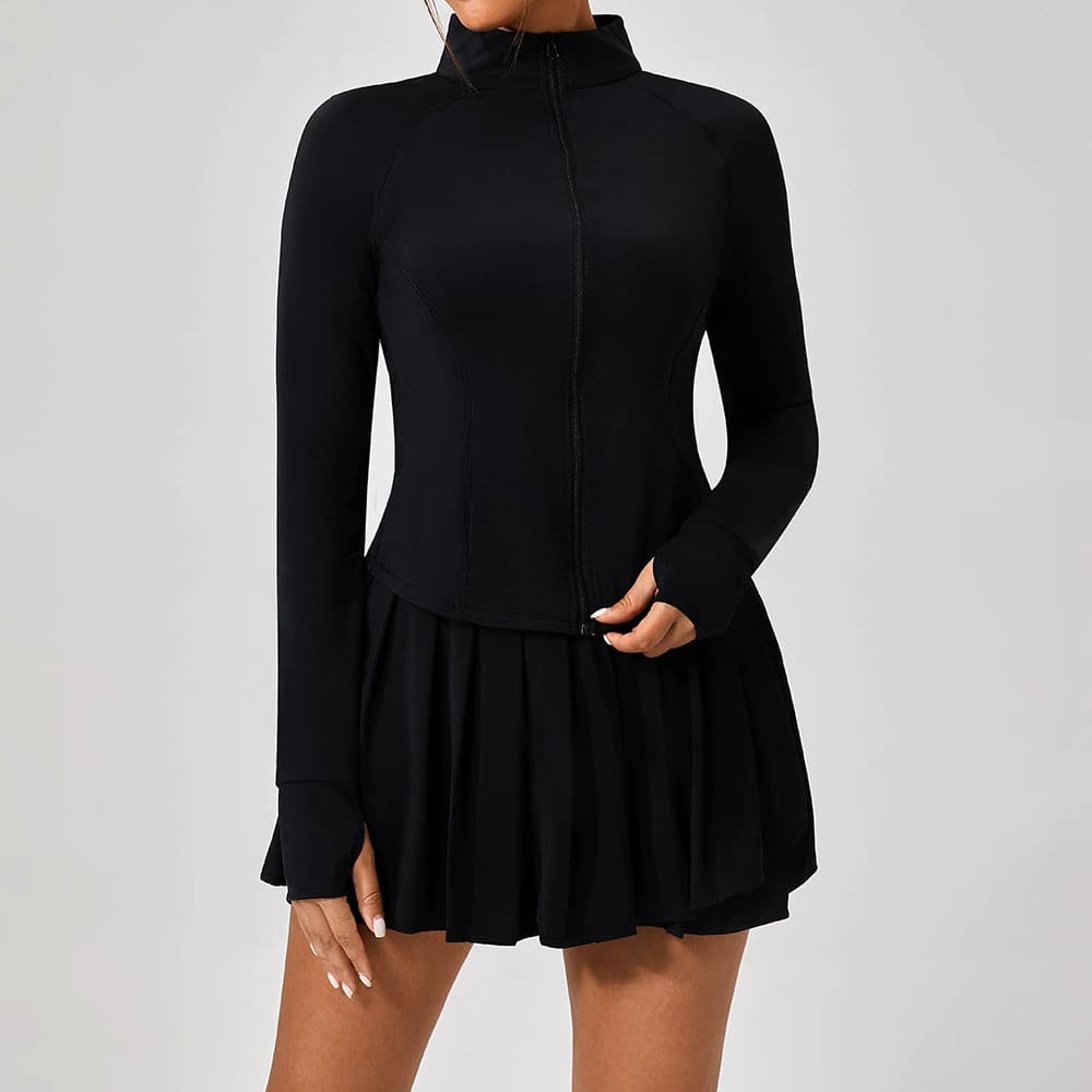 LiLO Court Z Jacket in Black — wholesale activewear