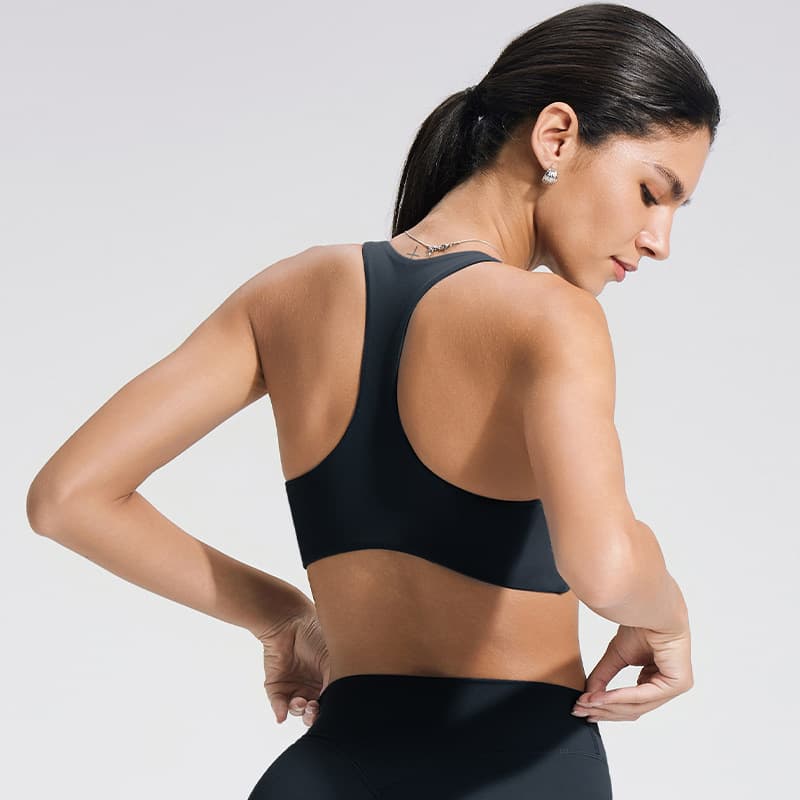 Pax Racer Bra in After Midnight — wholesale activewear